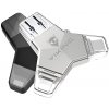 USB Flash disk Viking 3.0 4v1 s konektorom Lightning/Micro USB/USB/USB-C, 128 GB, čierna VUFII128B