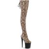 Pleaser Flamingo-3008SP-BT T-BN/B - Veľkosť 36