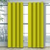 Jednofarebný záves - limetkovo zelený Uchytenie závesu: Dekoračné krúžky