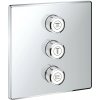 GROHE Grohtherm SmartControl - Krytka trojitého ovládača prietoku, chróm 29127000