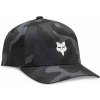 FOX Yth Fox Head Camo 110 Sb Hat, Black Camo