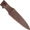 CARIBU.A Muela 205mm double edge blade, red deer handle, stainless steel guard