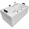 M-SPA - Kúpeľňová vaňa s hydromasážou 200 x 90 x 70 cm