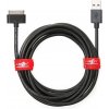 JuicEBitz® Thick 20AWG USB Charger Cable Lead for iPad 3, 2, 1 - black