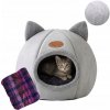Pelech pre mačku domček domček ležadlo posteľ stan pre mačku mačka mačiatko veľký rozmer L