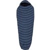 Warmpeace Scale 200 (195 cm) letní péřový spacák shark blue/black - 195 Levý zip