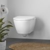 DURAVIT D-Neo závesné WC s doskou SoftClose, Rimless, biela 45770900A1