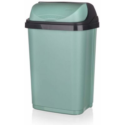 Keeeper Kôš odpadkový so zasúvacím vekom 25 l, zelený