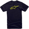 ALPINESTARS tričko AGELESS black/yellow - XL