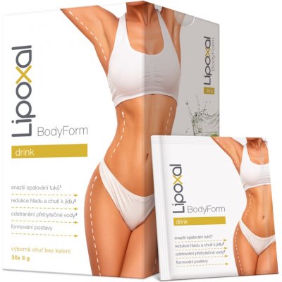 LIPOXAL BodyForm drink 8 g x 30 vreciek