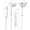 Originálne Huawei CM33 USB typ C stereo slúchadlá biele voľne ložené