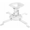 Stropný držiak AlzaErgo Projector Mount C10W biely (APW-EGPMC10W)