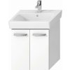 Kúpeľňová skrinka pod umývadlo Jika Lyra Plus Viva 49x41,6x55 cm biela H40J3932003001