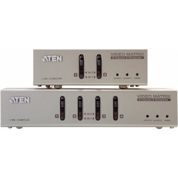 Aten VS-0202-AT-G Matrix video switch, 2x PC - 2x monitor