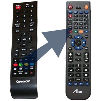 Diaľkový ovládač Alien Changhong LED32A4500