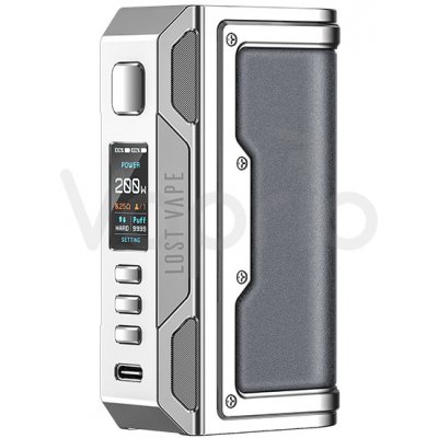 Lost Vape Thelema Quest 200W Box Mód SS Calf Leather