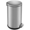 MERIDA Kôš kovový nášľapný TOP SILENT LUNA, matný, 3 l KIM417
