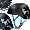 Detská cyklistická prilba Bergen Nino čierna BHN-004, veľkosť XS/S 46-55 cm