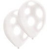 Amscan Latexové balóniky biele 27,5 cm