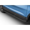 Steeler Nerezové bočné rámy s kovovým nášľapom Nissan Qashqai (2017 - 2021) čierne