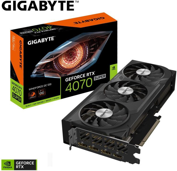 Gigabyte GV-N407SWF3OC-12GD