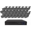 Securia Pro IP kamerový systém NVR32CHV4S-B smart, čierny Nahrávanie: 2TB disk