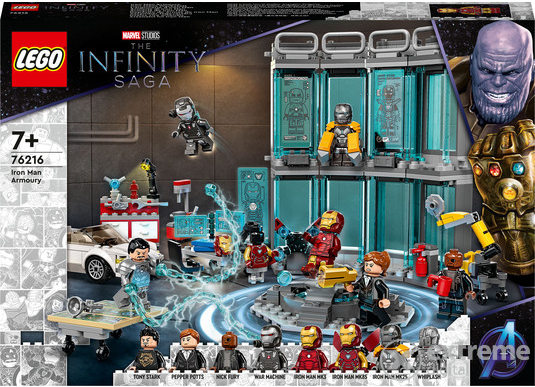 LEGO® Avengers 76216 Zbrojnica Iron Mana od 60,9 € - Heureka.sk