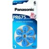 Panasonic baterie do naslouchadel 6ks PR675(PR44)