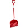Lopata Na Sneh Červená Kovová Hrabla Na Sneh 45x130cm