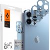 Spigen tR Optik 2 balenie, modré - iPhone 13 Pro/Max (AGL04032)