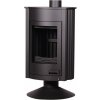 HS FLAMINGO Masterflamme MEDIE II čierna 12 kW teplovzdušné krbové kachle