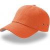Atlantis Headwear Kšiltovka Aktion, 6 panelová, baseballová COT33056023599-orange Oranžová UNI