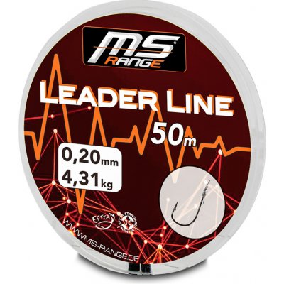 MS Range šnúra Shock Leader 200m 0,28mm 5,27kg