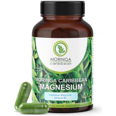 Moringa Caribbean Magnesium 120 kapsúl 120 kapsúl