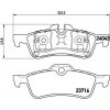 Sada brzdových platničiek kotúčovej brzdy BREMBO P 06 032