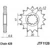 Reťazové koliesko JTF 1120-11 11 zubov, 420