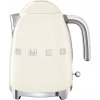 SMEG KLF03CREU - 1,7 l - 2400 W - Cremefarben - Kunststoff - Edelstahl - Wasserstandsanzeige - Überhitzungsschutz