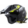 KENNY Prilba TRIAL AIR Black - Neon - Yellow 22 - XL
