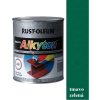 Rust Oleum Alkyton Kladivková farba na hrdzu 2v1 Tmavo zelená 250ml