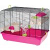 Klietka pre hlodavce JERRY II s tunelom RUŽOVÁ