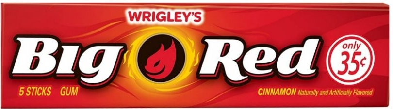 Wrigley's Big Red Chewing Gum 13,5g od 0,6 € - Heureka.sk