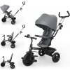 KINDERKRAFT Trojkolka Aston 2 Plus Grey 9m+