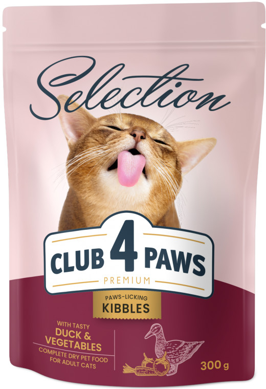 CLUB 4 PAWS Premium With duck and vegetables 300 g