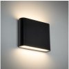 TK Lighting LED Vonkajšie nástenné svietidlo ARWENA 2xLED/3W/230V IP54 čierna TK18184 + záruka 3 roky zadarmo + záruka 3 roky zadarmo