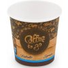 Wimex papierový pohár coffee to go XS 110 ml/4oz 50 ks