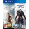 Compilation Assassins Creed Odyssey & Assassins Creed Valhalla (PS4)