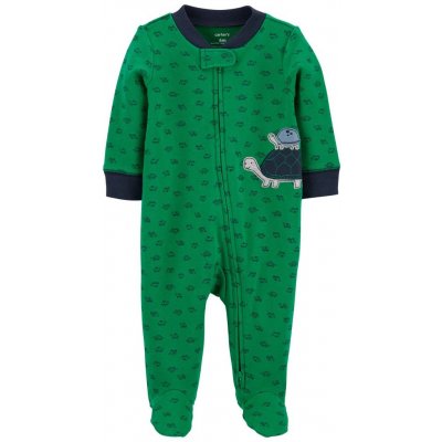 CARTER'S Overal zips obojstranný Green Turtle chlapec