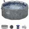 Bestway 6001V Vírivka Lay-Z-Spa Carrara SMART Air Jet Jacuzzi s WIFI aplikáciou, pre 6 osôb + 4 vankúše, priemer 170cm