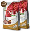Farmina N&D GF Quinoa Dog Skin&Coat Quail & Coconut 2 x 7kg