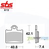 Sbs Brzdové platničky 871RSI Husqvarna KTM 85SX TC